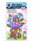 Art Impressions - Stamp & Die Set - Mushroom Cubbies-ScrapbookPal