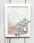Avery Elle - Clear Stamps - Thank You Flowers