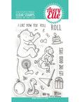 Avery Elle - Clear Stamps - Unicycle