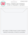 Avery Elle - Stamp Storage Pockets - Small, 50 pk-ScrapbookPal