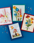 Spellbinders - Whimsical Village Collection - Dies - Whimsical Houses - Scratch & Dent