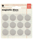 BasicGrey - Magnetic Discs - Large, 12 pk-ScrapbookPal