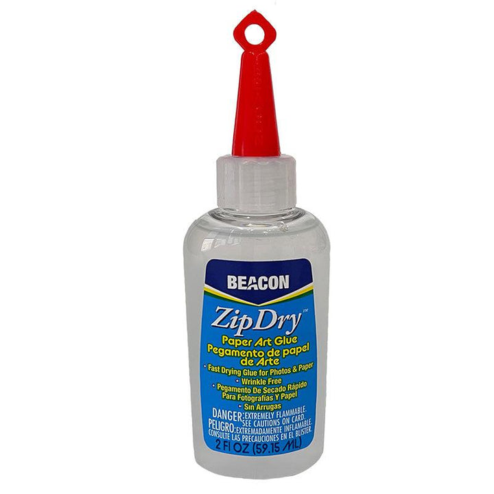 Beacon Adhesives - Zip Dry Paper Glue - 2 oz.-ScrapbookPal