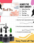 Bearly Art - Precision Craft Glue - Tip Kit-ScrapbookPal