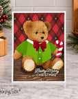 Honey Bee Stamps - Lovely Layers: Teddy Bear Holiday Add-On - Honey Cuts Stand-Alone Dies