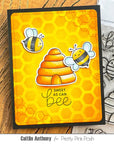 Pretty Pink Posh - Stencils - Honeycomb