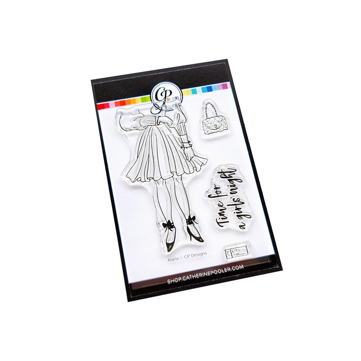 Catherine Pooler Designs - Clear Stamps - Alana in the City-ScrapbookPal