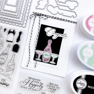 Catherine Pooler Designs - Clear Stamps - Cheers to You-ScrapbookPal