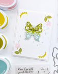 Catherine Pooler Designs - Clear Stamps - Flourished Butterflies