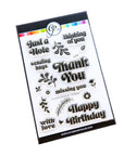 Catherine Pooler Designs - Clear Stamps - Flourishes & Sentiments-ScrapbookPal