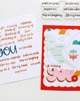 Catherine Pooler Designs - Clear Stamps - From Me to You Sentiments-ScrapbookPal
