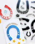 Catherine Pooler Designs - Clear Stamps - Happy Horseshoes-ScrapbookPal