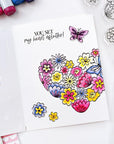 Catherine Pooler Designs - Clear Stamps - Hearts Aflutter-ScrapbookPal