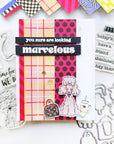 Catherine Pooler Designs - Clear Stamps - Hey There Marvelous-ScrapbookPal