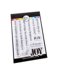 Catherine Pooler Designs - Clear Stamps - Holiday Joy Sentiments-ScrapbookPal