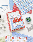 Catherine Pooler Designs - Clear Stamps - Inside Out for Dad Sentiments-ScrapbookPal
