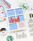 Catherine Pooler Designs - Clear Stamps - Inside Out for Dad Sentiments-ScrapbookPal