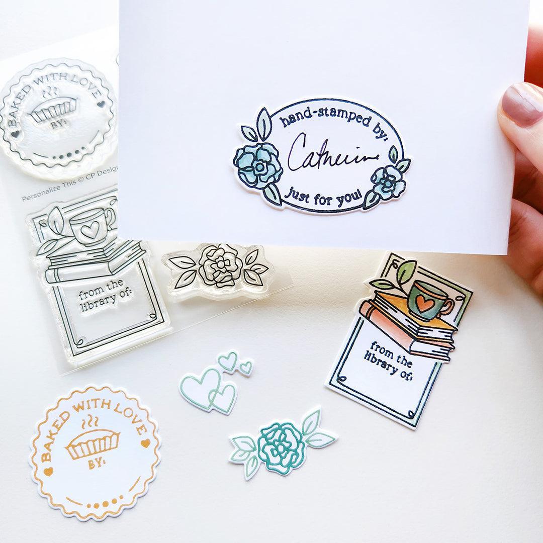 Catherine Pooler Designs - Clear Stamps - Personalize This-ScrapbookPal