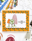 Catherine Pooler Designs - Clear Stamps - Printed Trees-ScrapbookPal