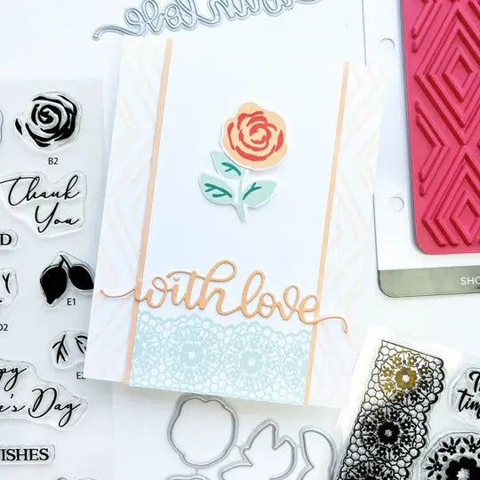 Catherine Pooler Designs - Clear Stamps - Roses are Red-ScrapbookPal