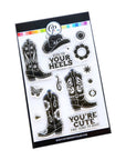 Catherine Pooler Designs - Clear Stamps - These Boots-ScrapbookPal