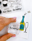 Catherine Pooler Designs - Clear Stamps - This Calls For Champagne-ScrapbookPal