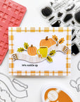 Catherine Pooler Designs - Cling Stamps - Flannel Background-ScrapbookPal