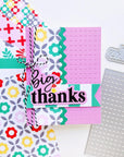 Catherine Pooler Designs - Dies - Channel Stitch Cover Plate-ScrapbookPal