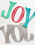 Catherine Pooler Designs - Dies - Festive Joy Word-ScrapbookPal