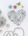 Catherine Pooler Designs - Dies - Hearts Aflutter-ScrapbookPal