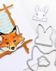 Catherine Pooler Designs - Dies - Peeking Forest Friends-ScrapbookPal