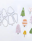Catherine Pooler Designs - Dies - Printed Trees-ScrapbookPal