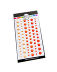 Catherine Pooler Designs - Enamel Dots - Party Oranges-ScrapbookPal