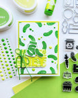 Catherine Pooler Designs - Enamel Dots - Party Yellow-Greens-ScrapbookPal