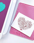 Catherine Pooler Designs - Hot Foil Plates - Hearts Aflutter-ScrapbookPal