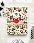 Catherine Pooler Designs - Stencils - Holly & Berries-ScrapbookPal