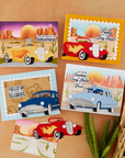 Spellbinders - Classic Road Legends 2.0 Collection - Clear Stamps & Dies - Road Trip Adventures Sentiments - Scratch & Dent