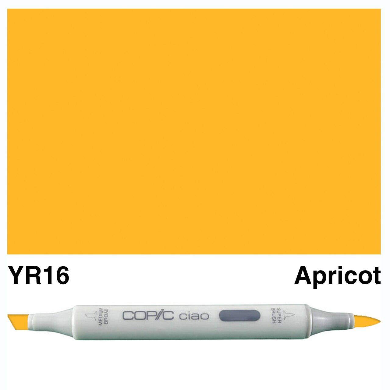 Copic - Ciao Marker - Apricot - YR16-ScrapbookPal
