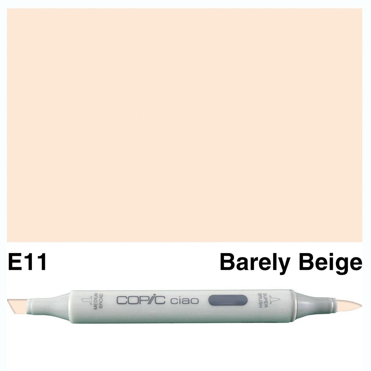 Copic - Ciao Marker - Barley Beige - E11-ScrapbookPal