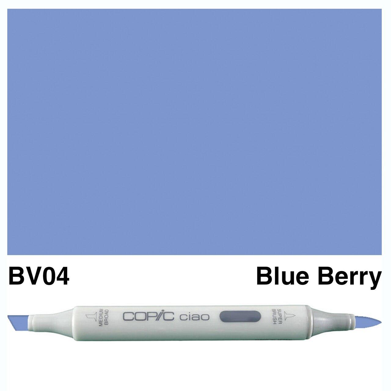 Copic - Ciao Marker - Blue Berry - BV04-ScrapbookPal