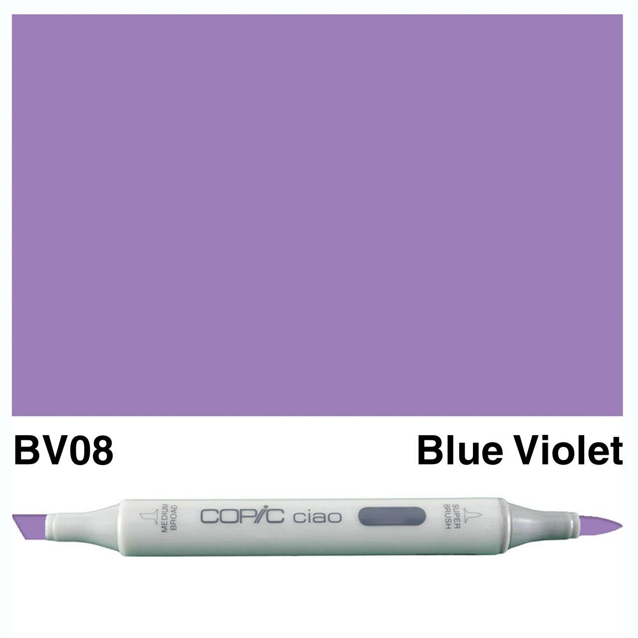 Copic - Ciao Marker - Blue Violet - BV08-ScrapbookPal
