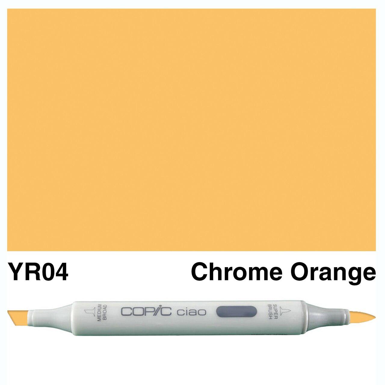 Copic - Ciao Marker - Chrome Orange - YR04-ScrapbookPal