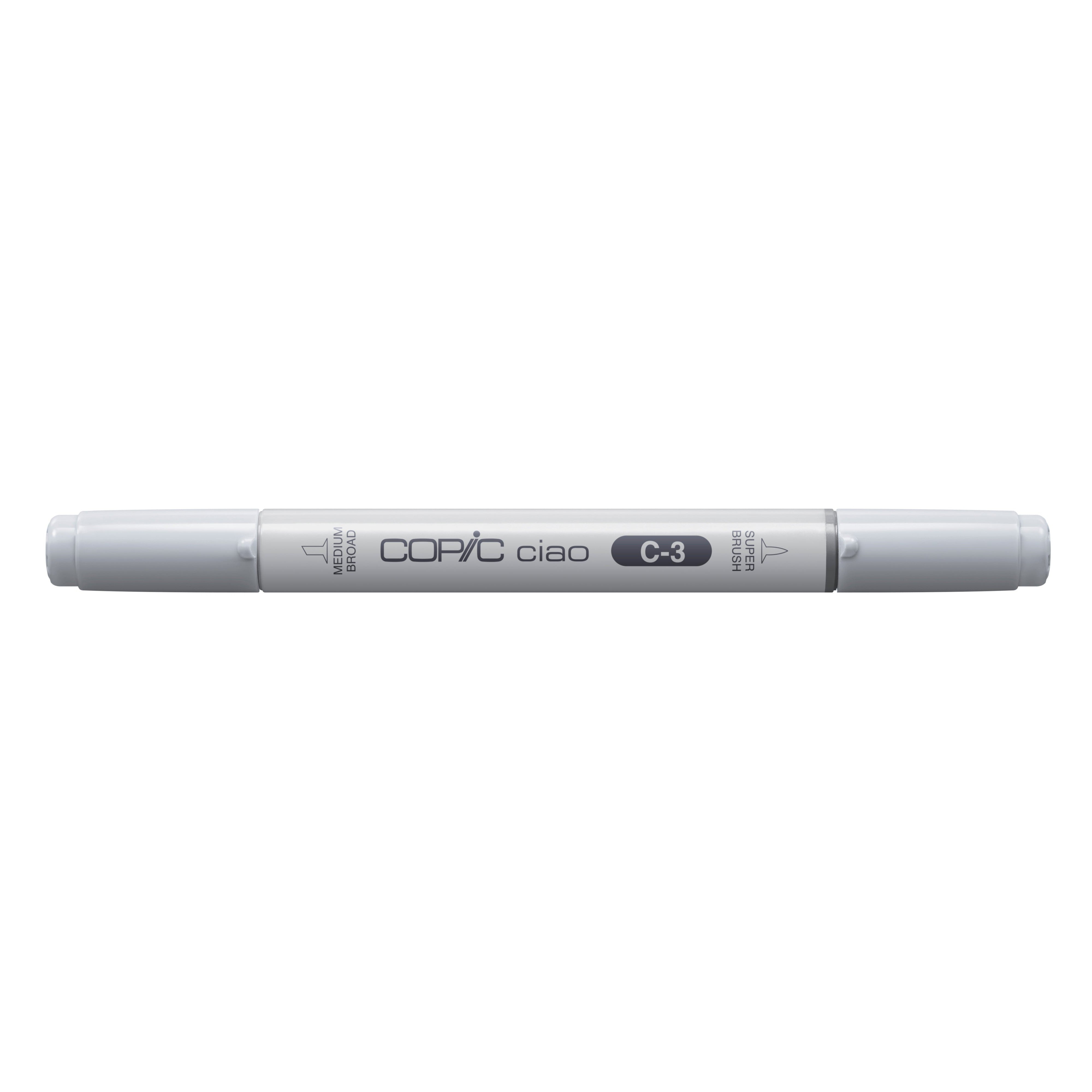 Copic Ciao Shade Twin Marker With Medium Tip And Brush Tip, With Multiliner Warm Gray 0.5mm (Pack Of 3 - View #4
