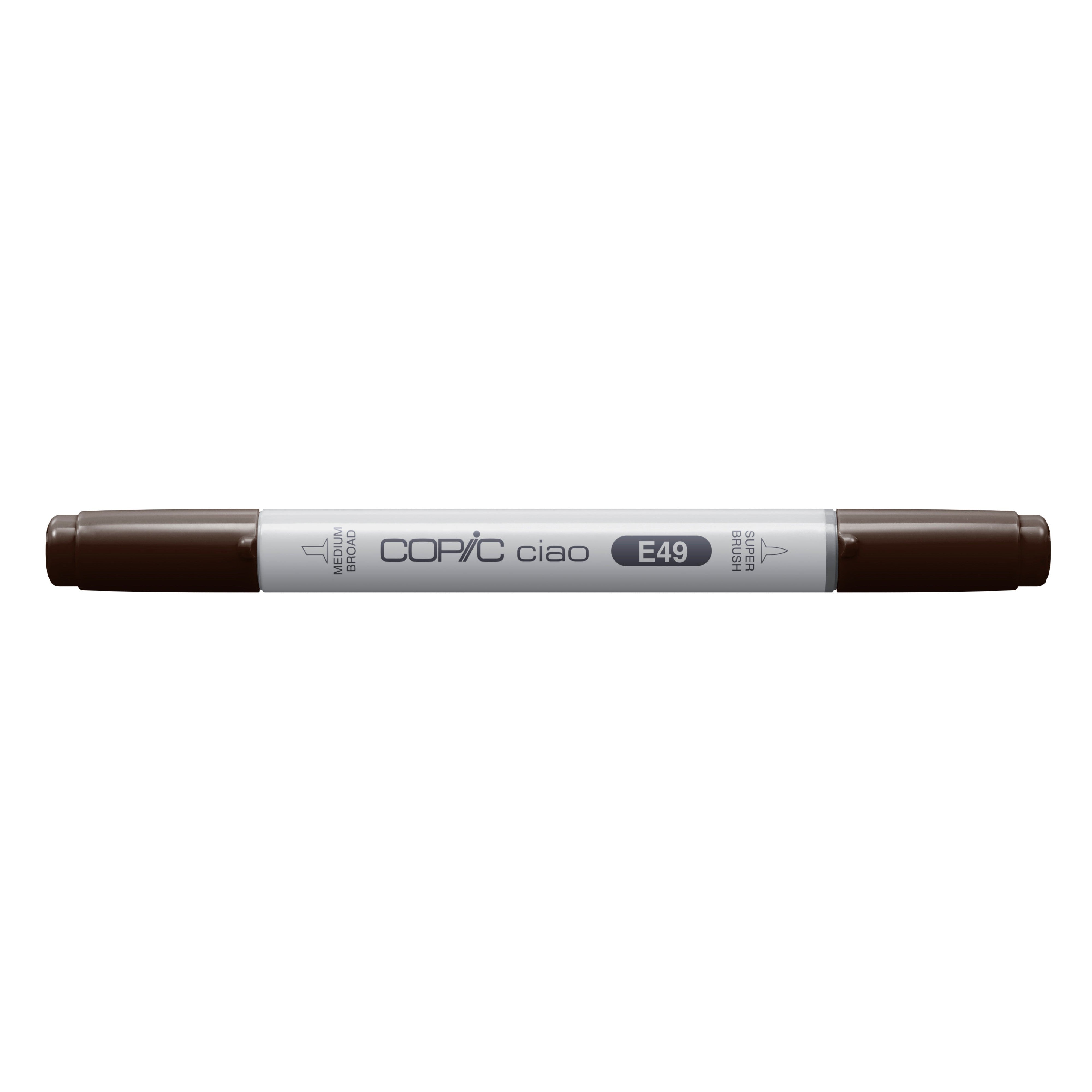 Copic - Ciao Marker - Dark Bark - E49 – ScrapbookPal