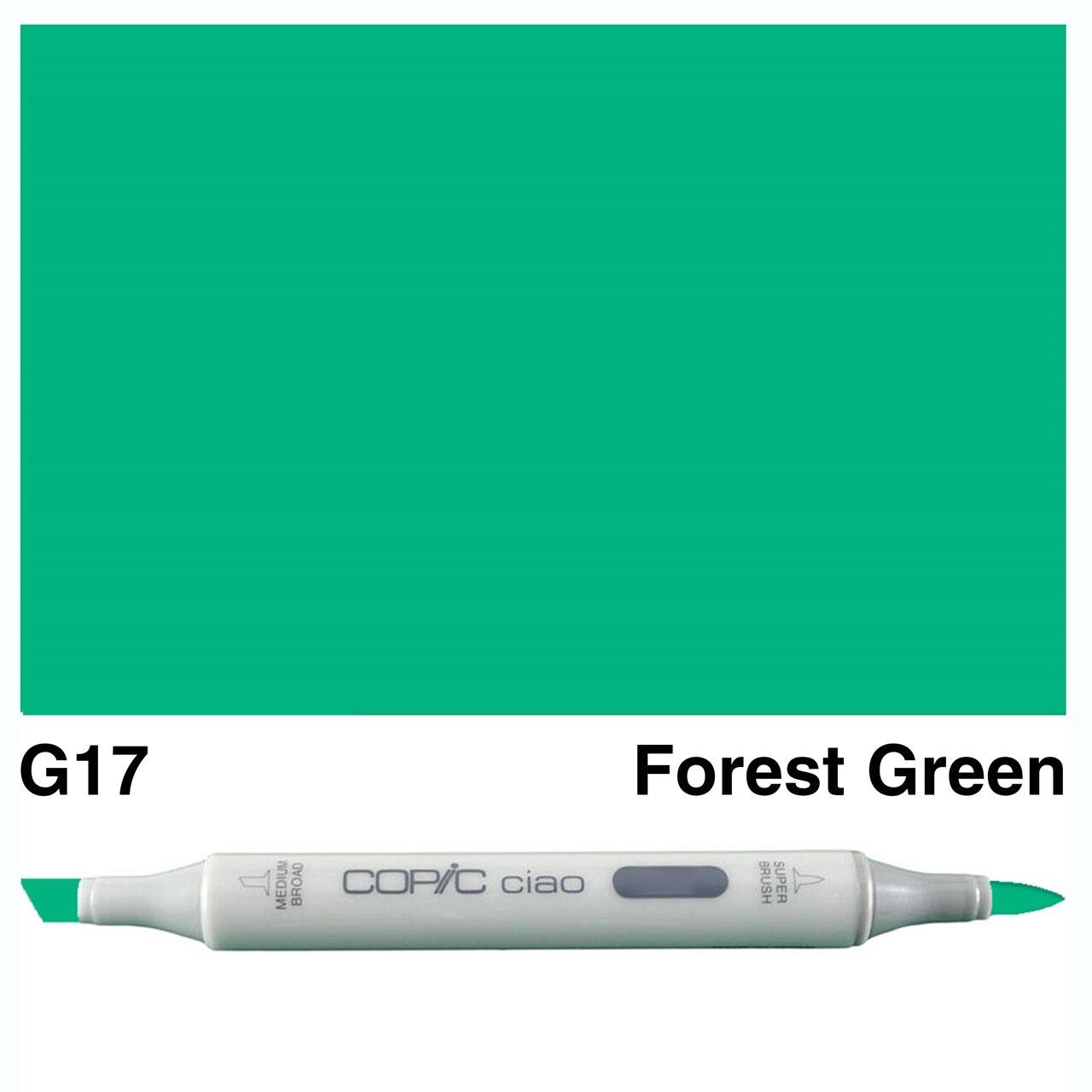 Copic - Ciao Marker - Forest Green - G17-ScrapbookPal