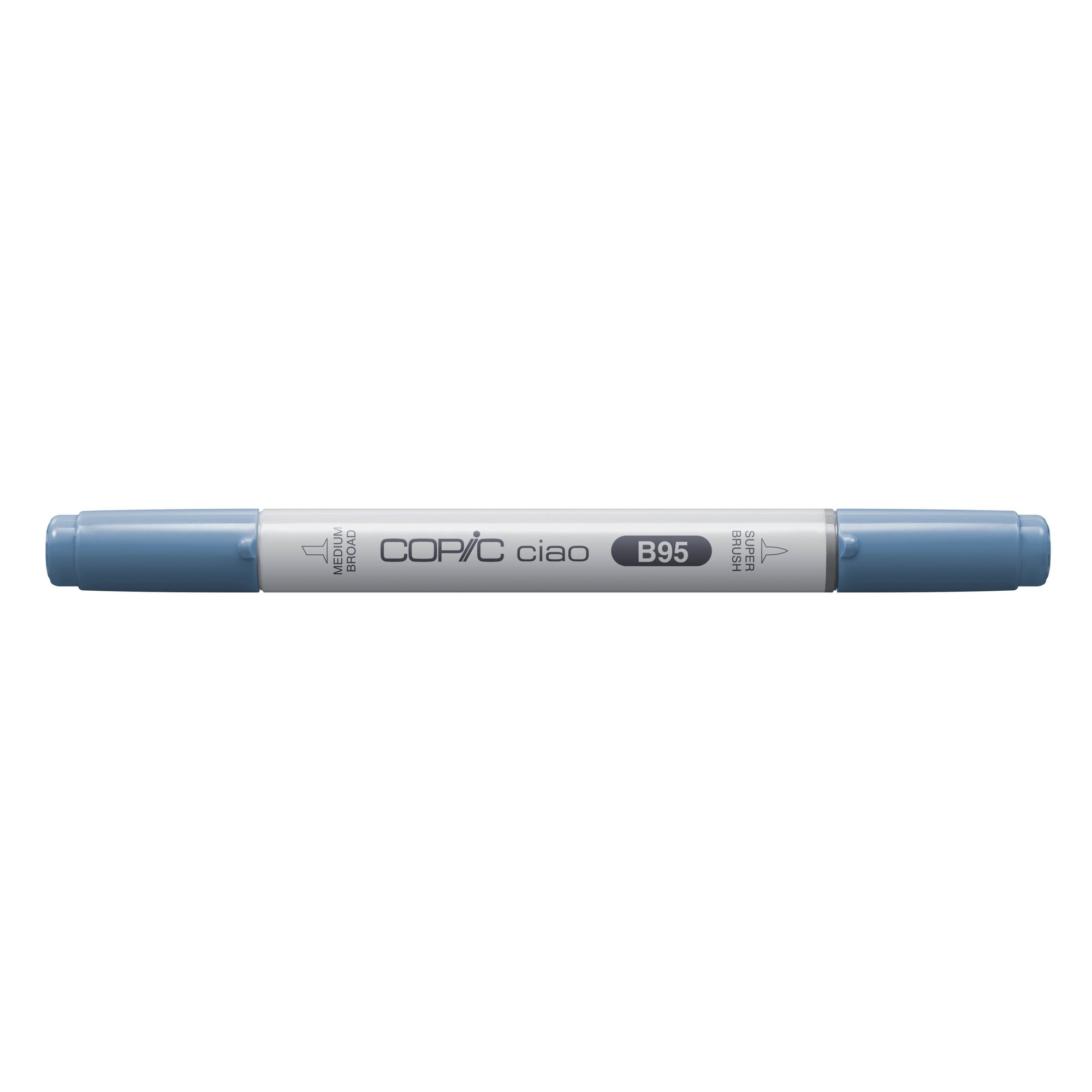 Copic - Ciao Marker - Light Grayish Cobalt - B95-ScrapbookPal