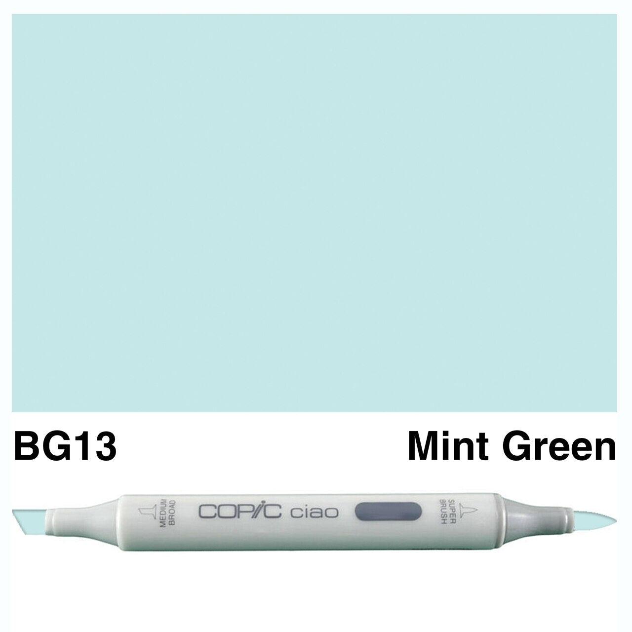 Copic - Ciao Marker - Mint Green - BG13-ScrapbookPal
