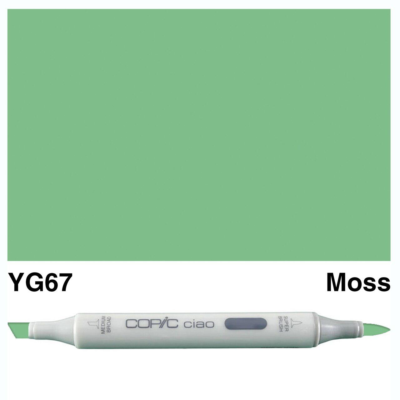 Copic - Ciao Marker - Moss - YG67-ScrapbookPal