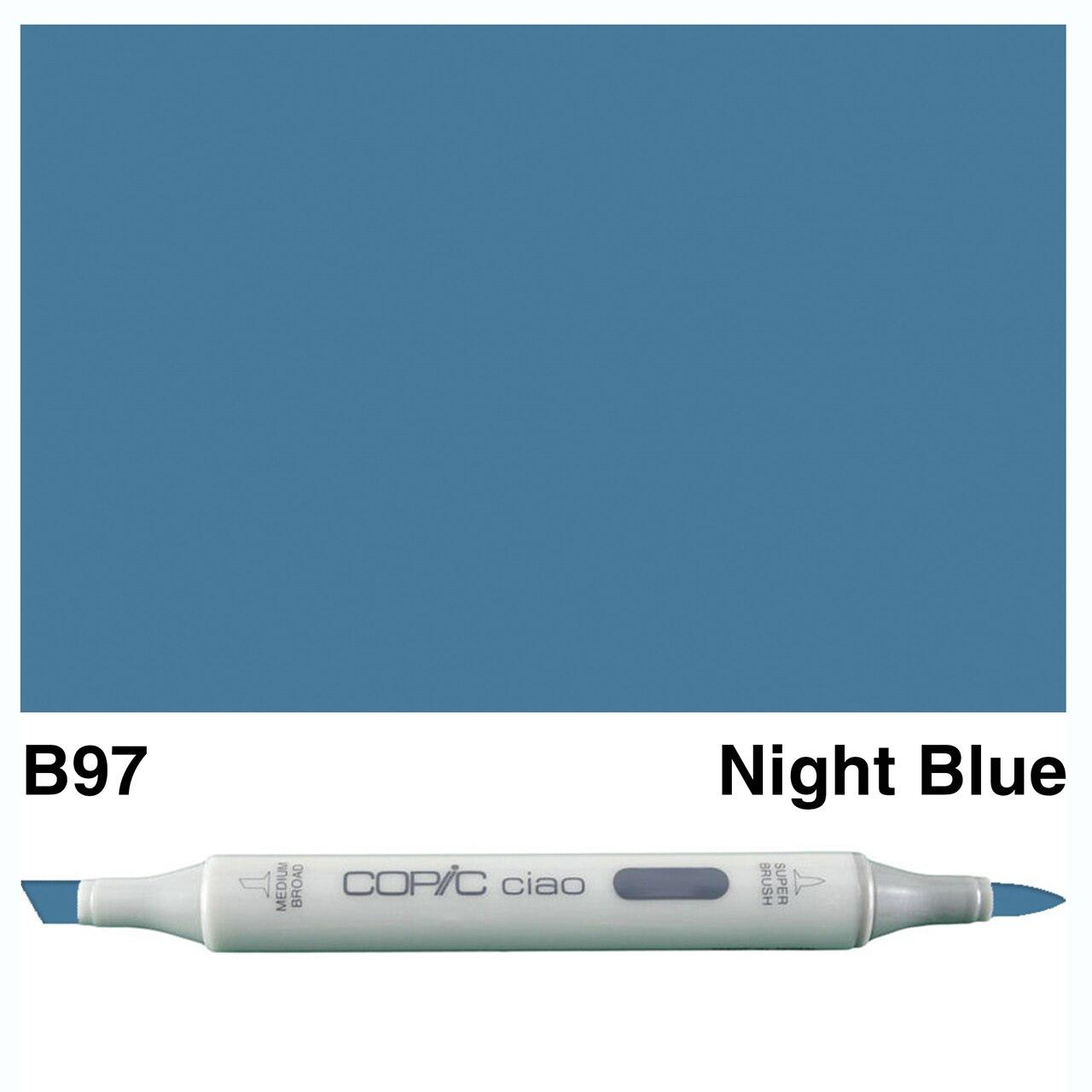Copic - Ciao Marker - Night Blue - B97-ScrapbookPal