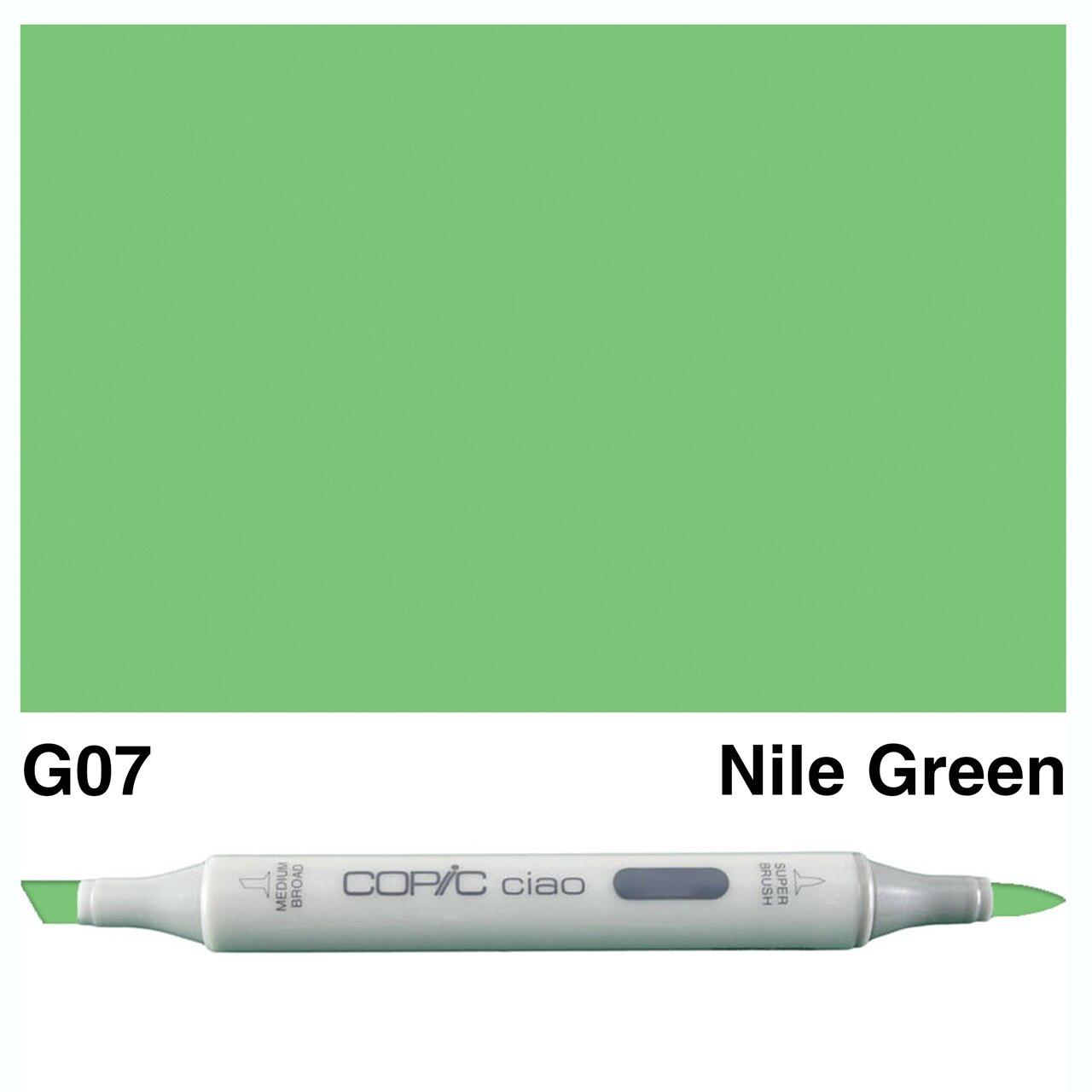 Copic - Ciao Marker - Nile Green - G07-ScrapbookPal